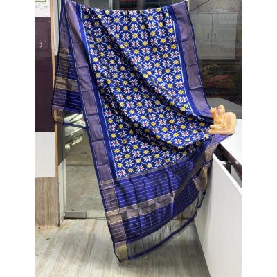 PSRGISDP5Y08ZNCD19- Ikat Silk dupatta