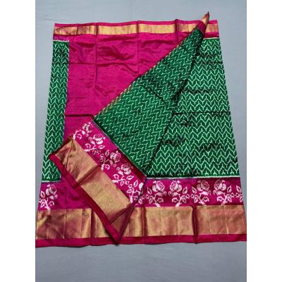 PSSIFSLG5Y10SZDC03- Free Size Ikat Silk Lehenga