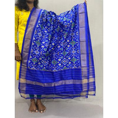 PSSIISDP5Y09ECCD07- Ikat Silk dupatta