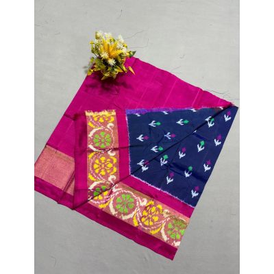 PSSIZSLG5Y08IBDC31- Zero Size Ikat Silk Lehenga