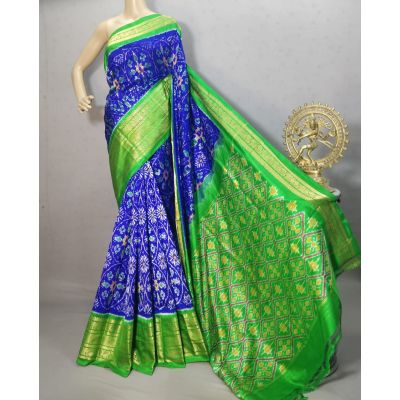 PURRKBIP5Y09DECD26- Kanchi border Ikat silk saree