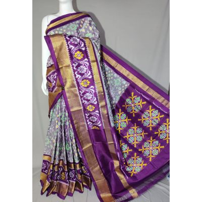 PDLSIDSS5Y11NDCC32- Ikat silk saree