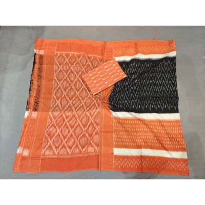 PGMRICTS5Y12INCD01- Ikat cotton saree