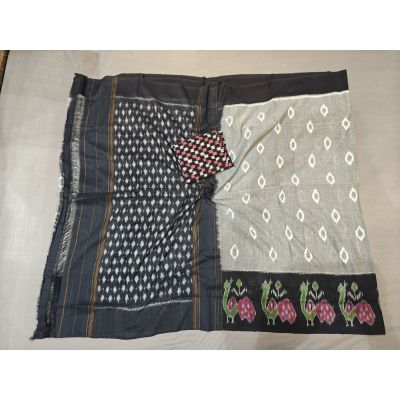 PGMRICTS5Y12INCD05- Ikat cotton saree