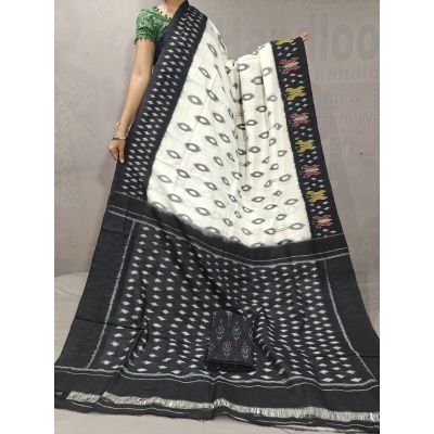 PGMRICTS5Y12INCD37- Ikat cotton saree