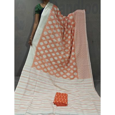 PGMRICTS5Y12INCD53- Ikat cotton saree
