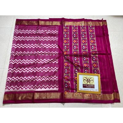 PPHSIDSS5Y12BSDD03- Ikat silk saree