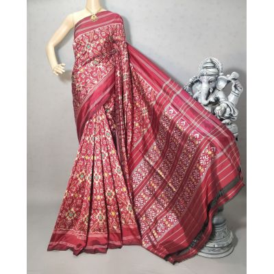 PRIHIDSS5Y12BTCD18- Ikat silk saree