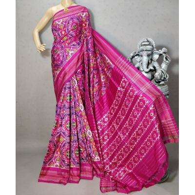 PRIHIDSS5Y12BTCD21- Ikat silk saree