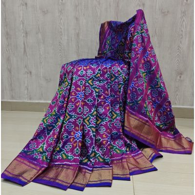 PSHLIDSS5Y10NCDC23- Ikat silk saree