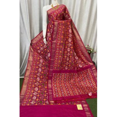 PASKIDSS5Y20DBDC06- Ikat silk saree