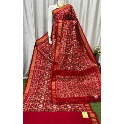 PASKIDSS5Y20DBDC08- Ikat silk saree
