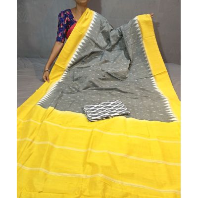 PGMRICTS5Y31INDC35- Ikat cotton saree