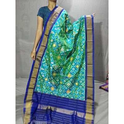 PGMRISDP5Y19ECDC01- Ikat Silk dupatta
