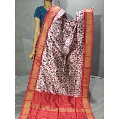 PGMRISDP5Y19ECDC05- Ikat Silk dupatta