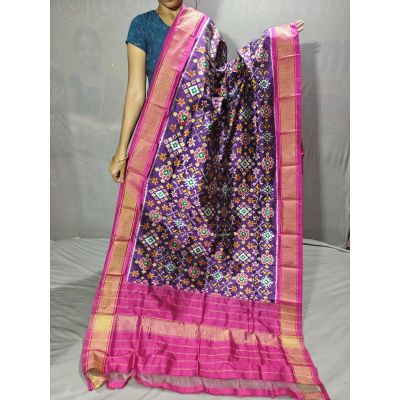 PGMRISDP5Y19ECDC47- Ikat Silk dupatta