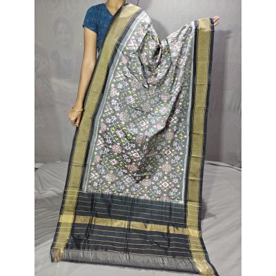 PGMRISDP5Y19ECDC56- Ikat Silk dupatta