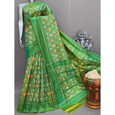 PSNTIDSS5Y21NDCD17- Ikat silk saree