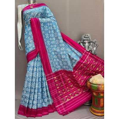 PSNTIDSS5Y21NDCD32- Ikat silk saree