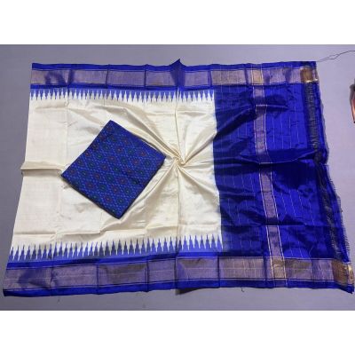 PSSISDST5Y21FSDC32- Ikat Silk dupatta with Ikat sico top