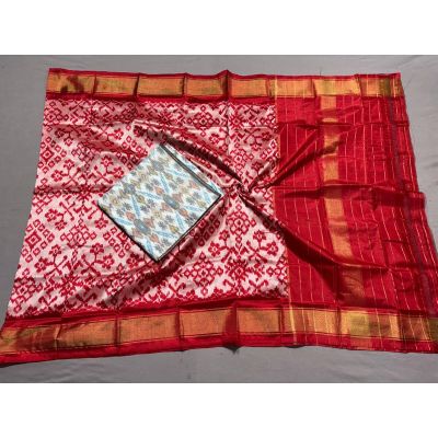 PSSISDST5Y21FSDC33- Ikat Silk dupatta with Ikat sico top