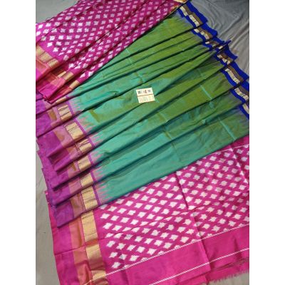PGMRILWS5N04XEDC29- light weight Ikat silk saree