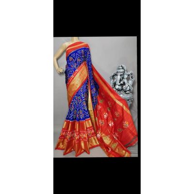 PRIHIDSS5N02NCCD24- Ikat silk saree