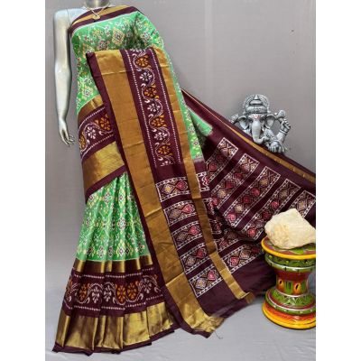 PSNTIDSS5N02NCDC23- Ikat silk saree