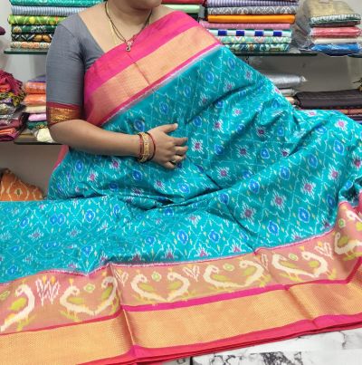 PSRHIDSS5A09NSCD02- Ikat silk saree