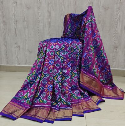 PSHLIDSS5Y10NCDC23- Ikat silk saree