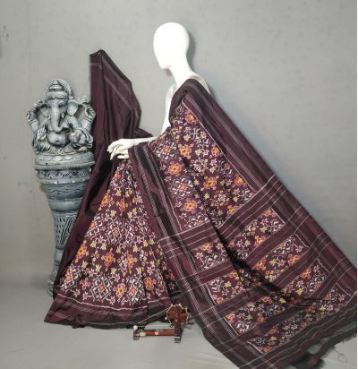 PALUIDSS5A07BSCC29- Ikat silk saree