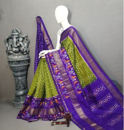 PALUIDSS5A09NSCD04- Ikat silk saree