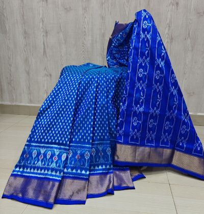 PSHLIDSS5Y12NCDD05- Ikat silk saree