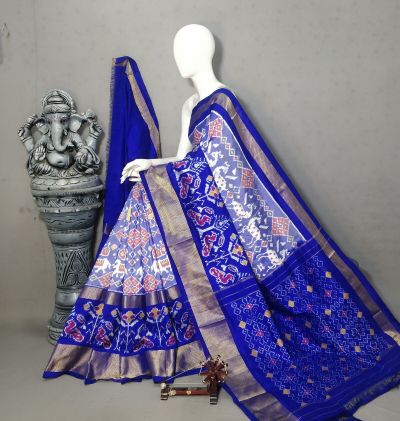 PALUIDSS5A06NCDC30- Ikat silk saree