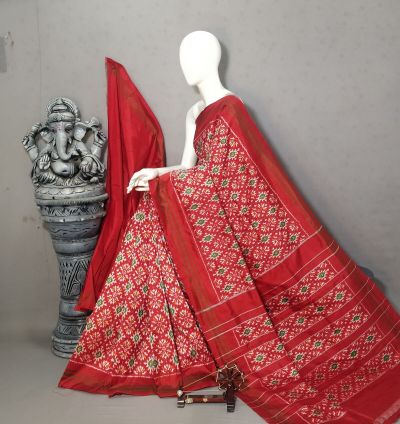 PALUIDSS5A07BSCC31- Ikat silk saree