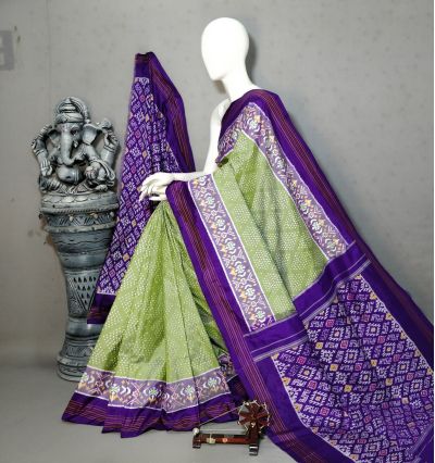 PALUIDSS5A07BSCC41- Ikat silk saree