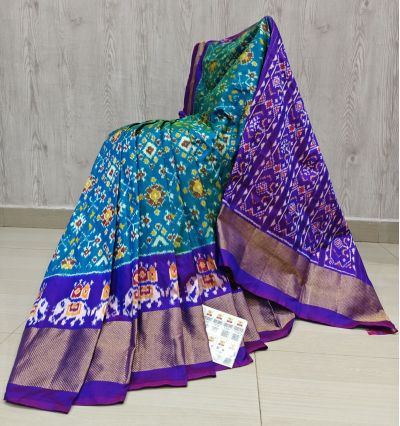 PSHLIDSS5Y10NCDC31- Ikat silk saree