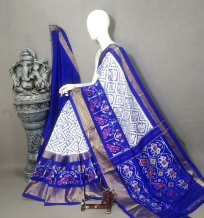 PALUIDSS5A06NCDC14- Ikat silk saree