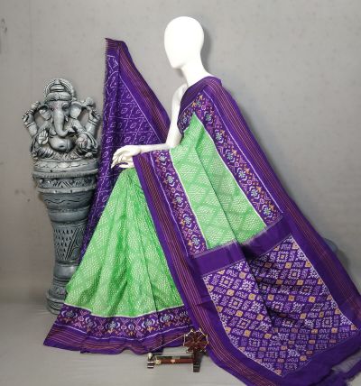 PALUIDSS5A07BSCC47- Ikat silk saree