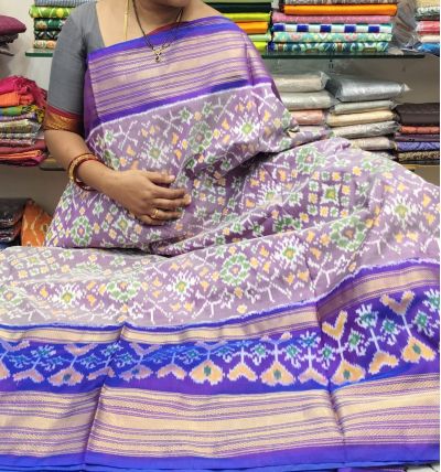 PSRHIDSS5A09NSCD05- Ikat silk saree