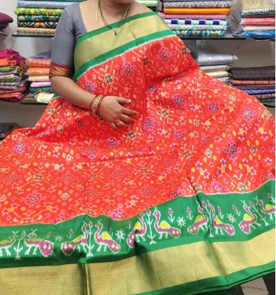 PSRHIDSS5A09NSCD07- Ikat silk saree