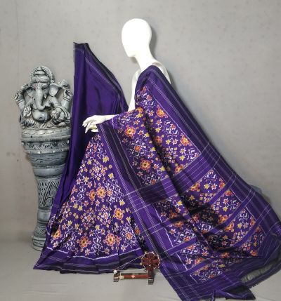PALUIDSS5A07BSCC09- Ikat silk saree