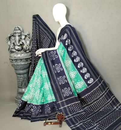 PALUIDSS5A07BSCC15- Ikat silk saree