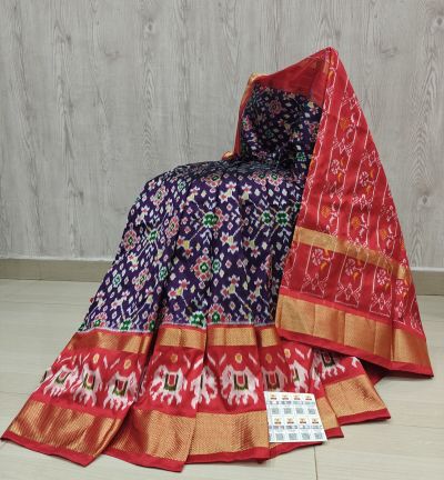 PSHLIDSS5Y10NCDC30- Ikat silk saree