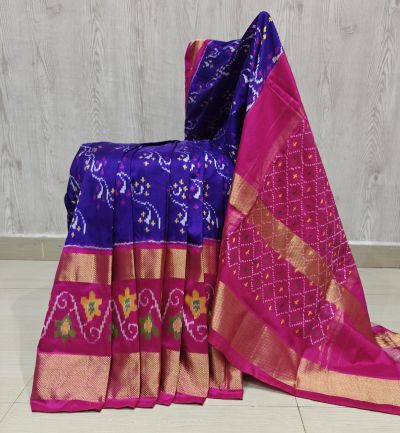 PSHLIDSS5Y12NCDD23- Ikat silk saree