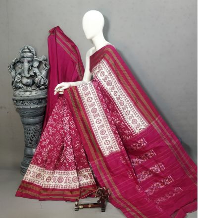 PALUIDSS5A06NCDC44- Ikat silk saree