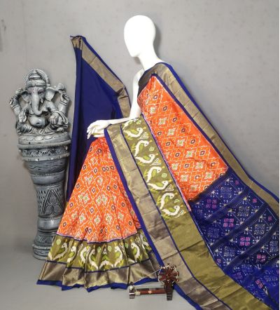 PALUIDSS5A06NCDC17- Ikat silk saree