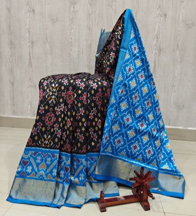 PSHLIDSS5Y12NCDD02- Ikat silk saree