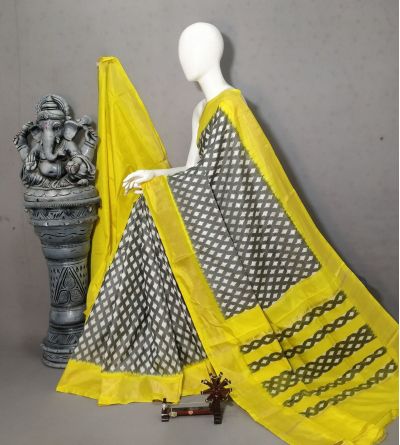 PALUIDSS5N04TSDD18- Ikat silk saree