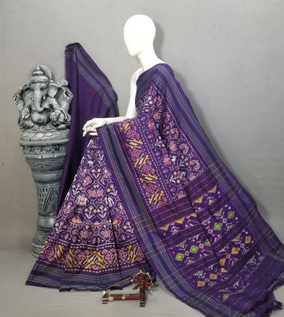 PALUIDSS5A09NSCD03- Ikat silk saree